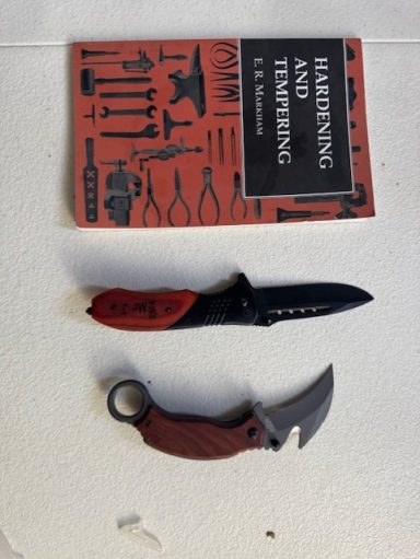 The Lazy J Lockback and Karambit PK