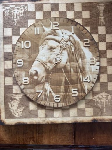 Horse Clock