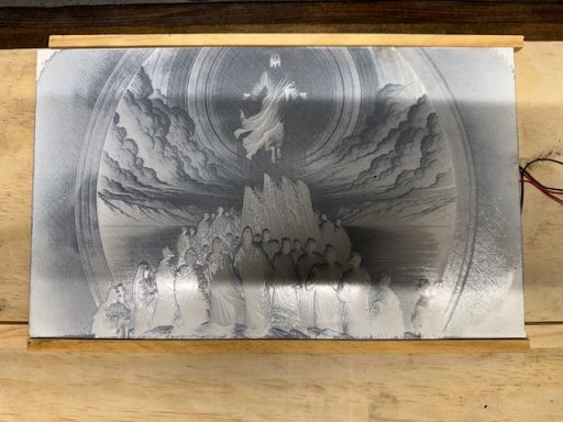 Jesus Ascension Light box